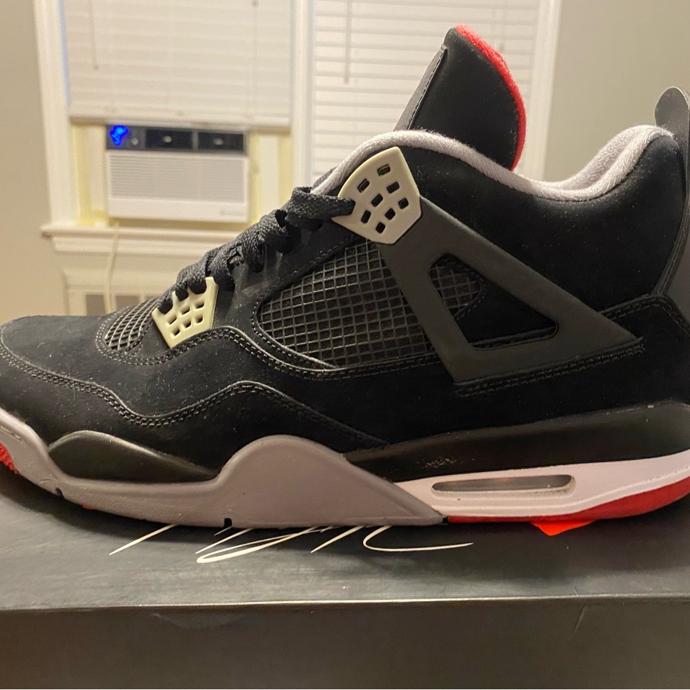 Size 14 Jordan 4 bred og all 2013 release - Picture 6 of 12
